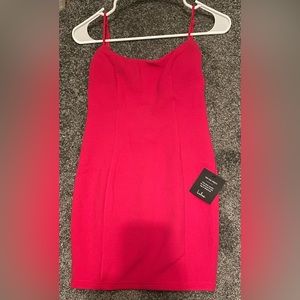 Short pink dress from Lulus!